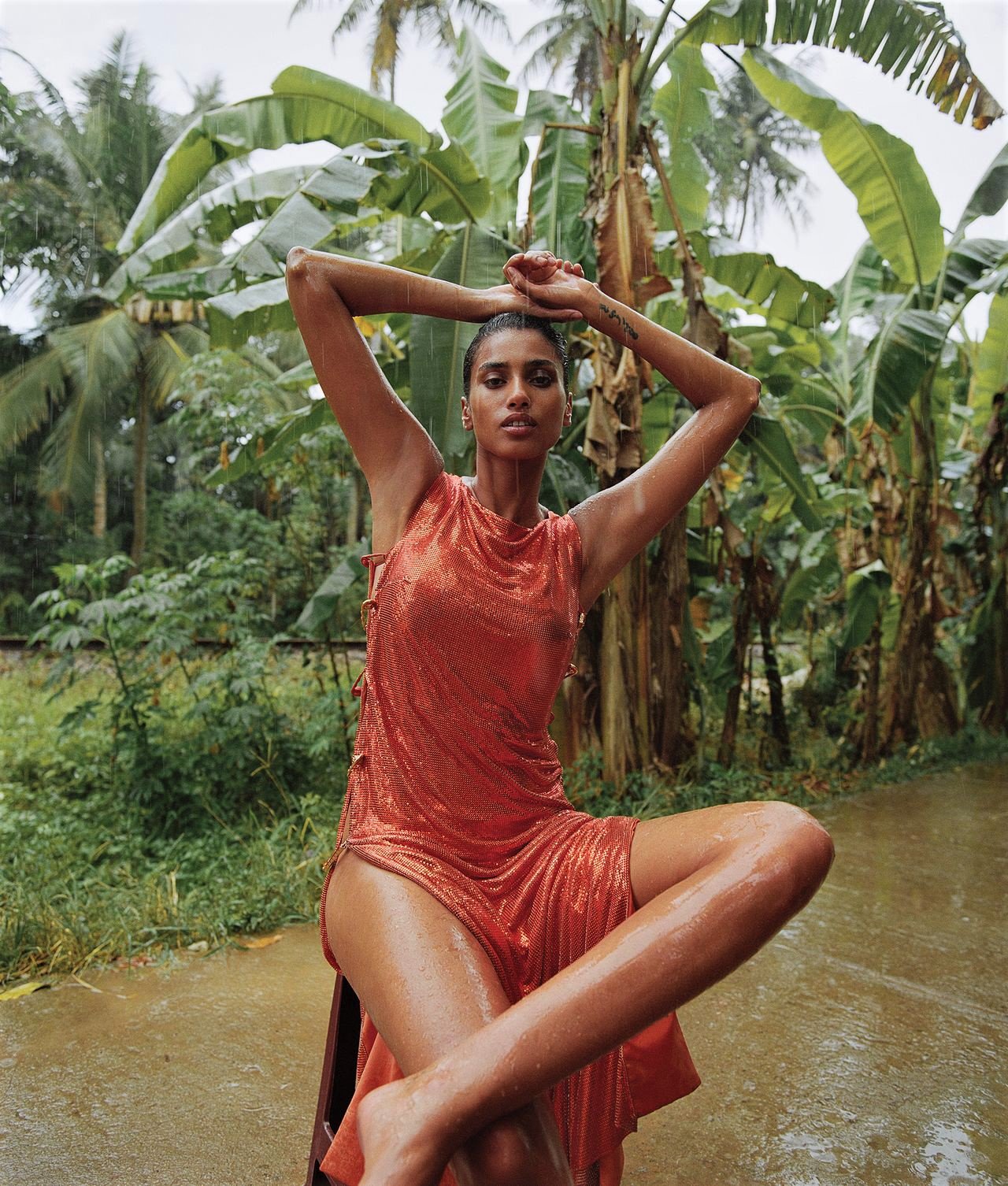 Imaan Hammam by Nadine Ijewere for WSJ Magazine May 2022 — Anne of